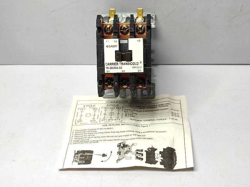 Carrier Transicold 10-00304-33SV Contactor