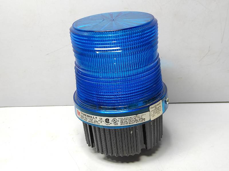 Federal Signal Fireball FB2PST Ser B Blue Strobe Light