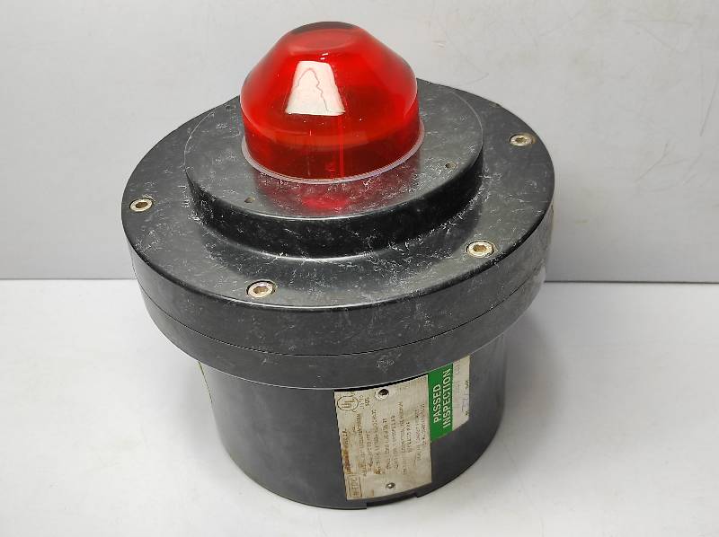 MEDC XB-11 UL02406RNDNNNN Red Strobe Light