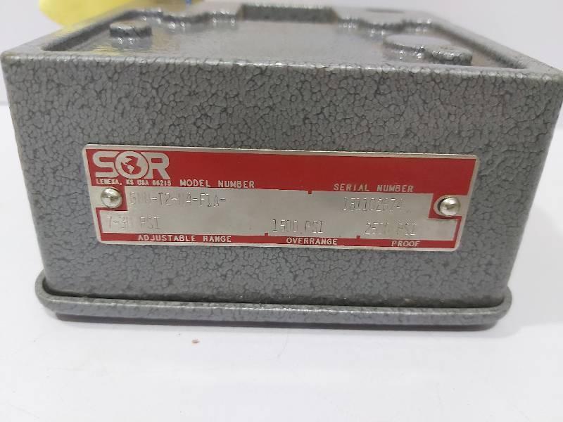 Sor 6NN-T2-N4-F1A Pressure Switch 7-30 Psi 6NNT2N4F1A Sor Control 