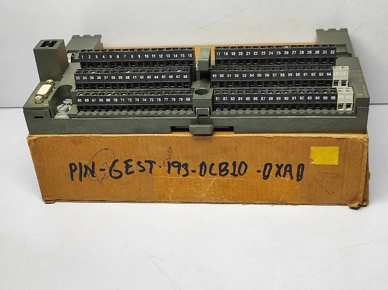 Siemens 6ES7 193-0CB10-0XA0 Terminal Block For Digital Electronic Module