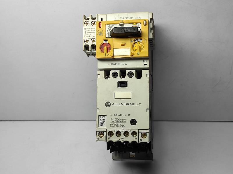 Allen Bradley 190-CPS40 Ser A Coordinated Protected Starter Allen Bradley 190-A40 Ser B