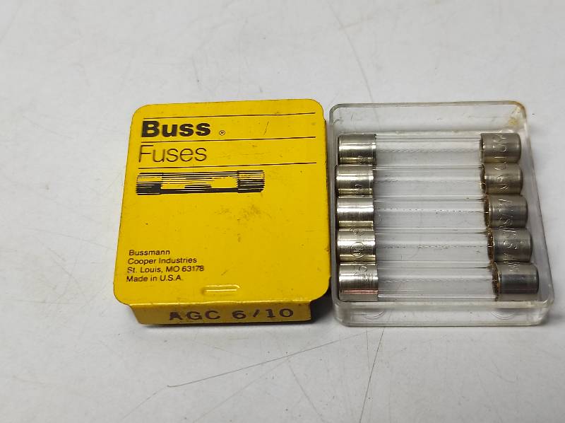 Bussmann AGC 6/10 Buss Fuses