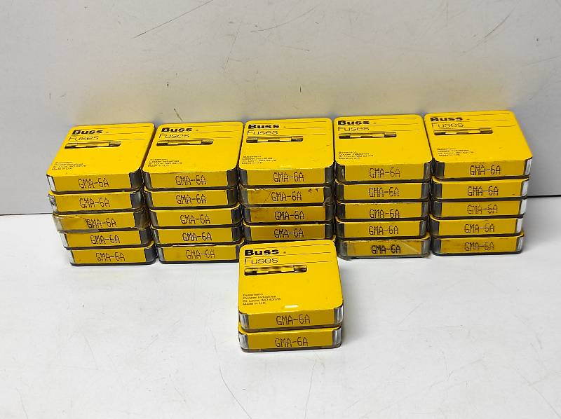 Bussmann GMA-6A Buss Fuses 