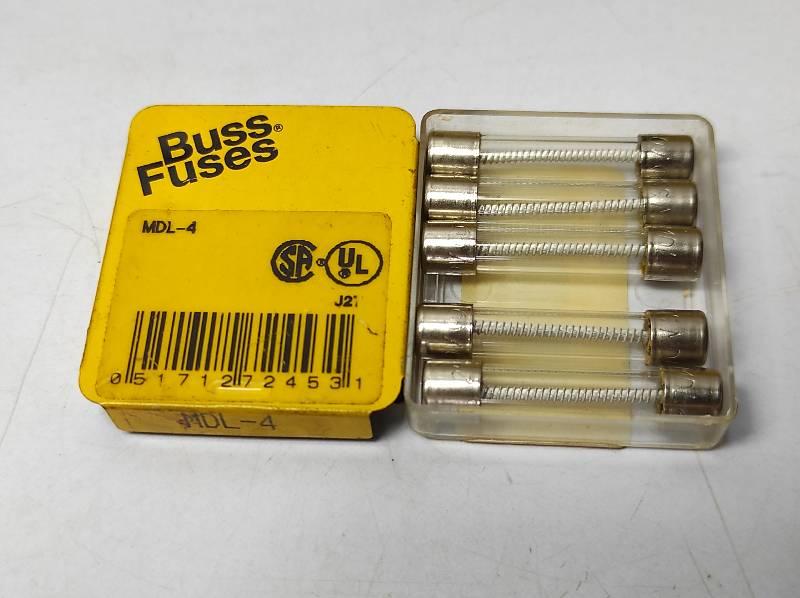 Bussmann MDL-4 Buss Fuses