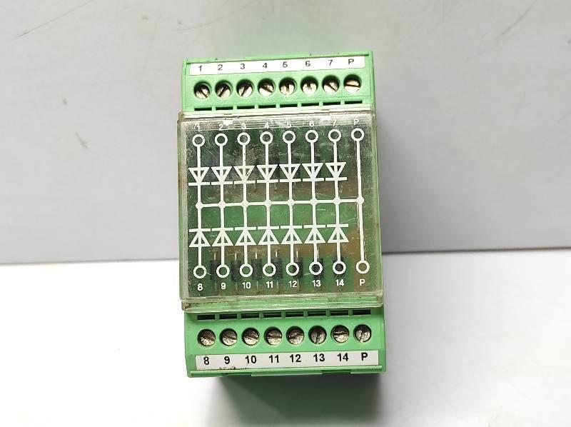 Phoenix 2950116 EMG 45-DIO14P Diode Block