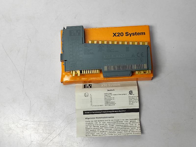 B&R X20 AI 4622 PLC Analog Input Card