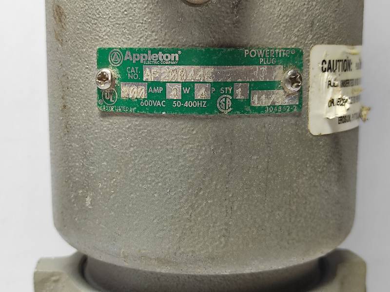 Appleton AP20044E Powertite Plug