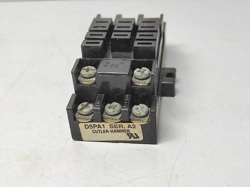 Cutler Hammer D5PA1 Ser A2 Relay Socket Base