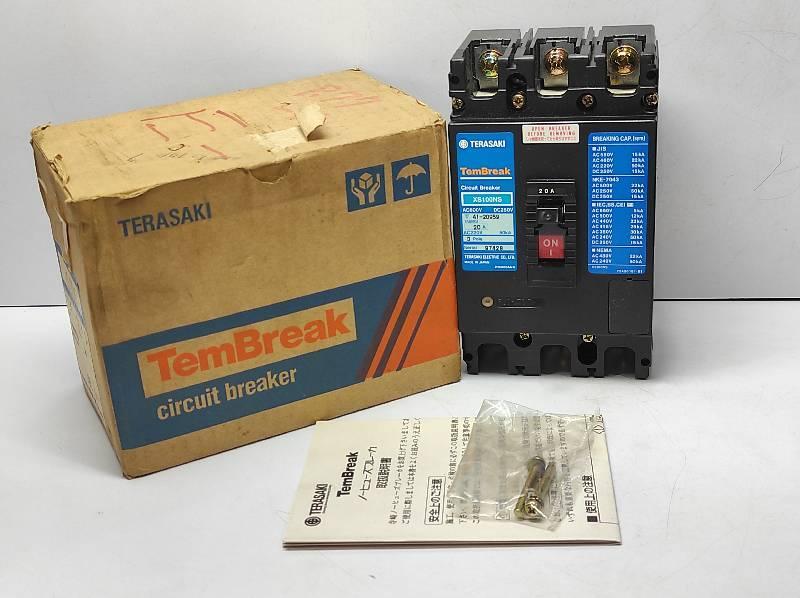 Terasaki XS100NSp TemBreak Circuit Breaker 3P 20A PM