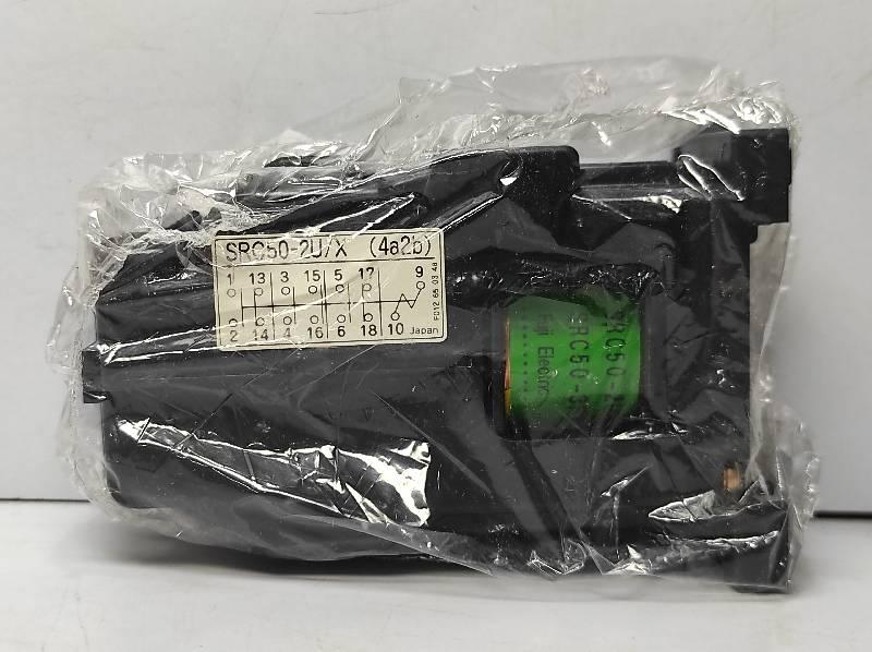 Fuji Electric SRC50-2U/X Auxiliary Relay 4a2b 100/100-110V 50/60Hz