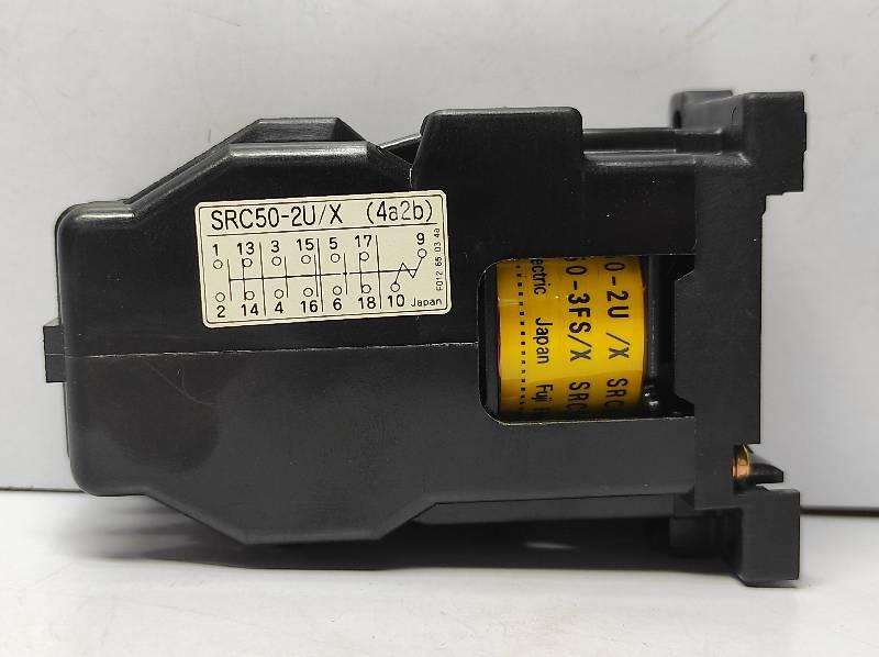 Fuji Electric SRC50-2U/X (4a2b) Auxiliary Relay 200V50Hz 200-220V60Hz