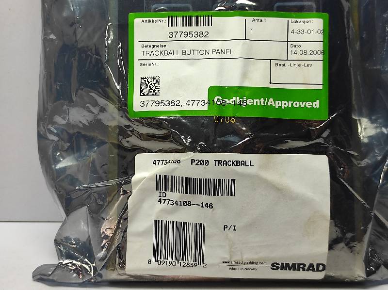 Simrad 47734108 P200 Trackball