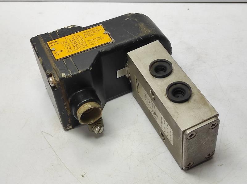 Herion 3981 PTB,NR EX-92.C.2175X Solenoid Valve Coil With Norgren 2500308 Valve