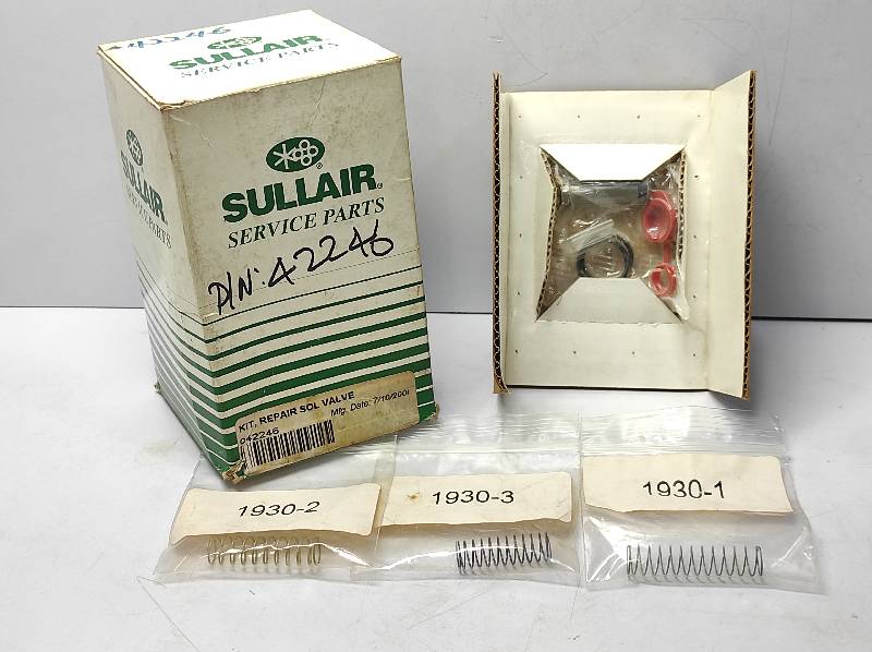 Sullair 042246 Kit Repair Sol Valve Incomplete Kit