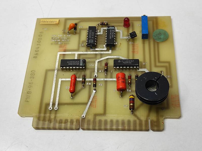 SAC SSK & KW PWB 96 Rev B 1-83 PCB