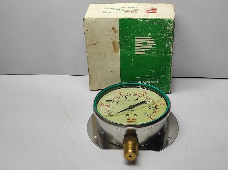 Pro Instrument 0/7KG LB Pressure Gauge