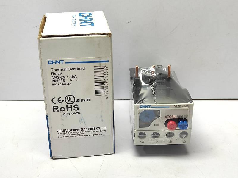 Chint NR2-25 7-10A Thermal Overload Relay 268096