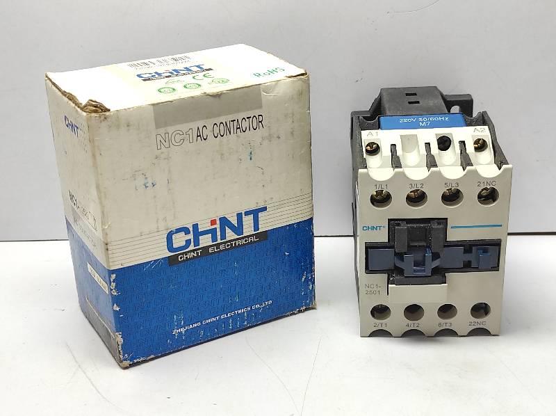 Chint NC1-2501 AC Contactor 220V 50_60Hz