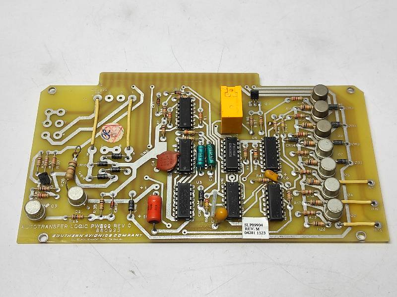 Southern Avionics 880923 Autotransfer Logic PWB 99 Rev C PCB