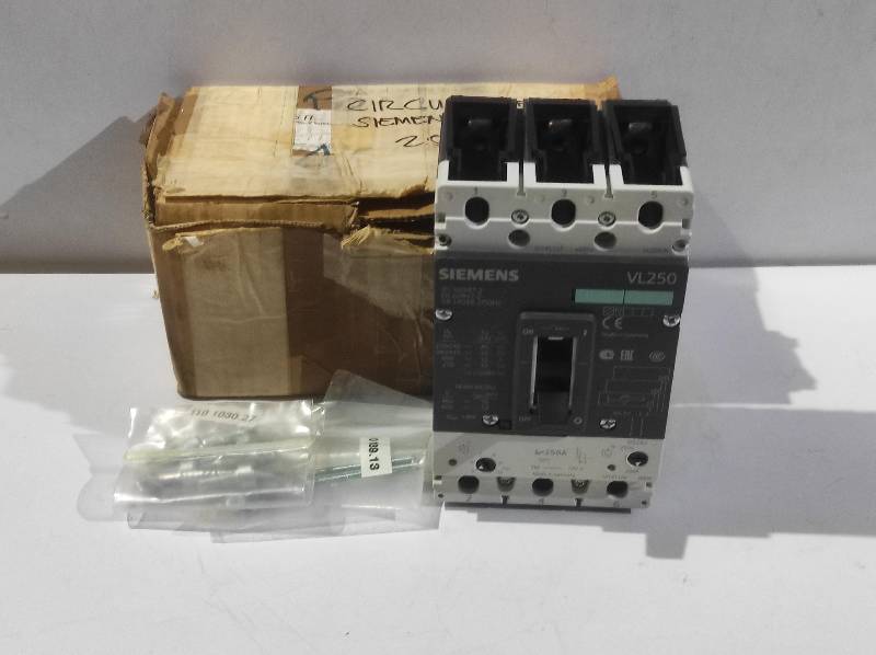 Siemens  3VL3725-1DC36-0AA0 Circuit Breaker 250A 3VL37251DC360AA0