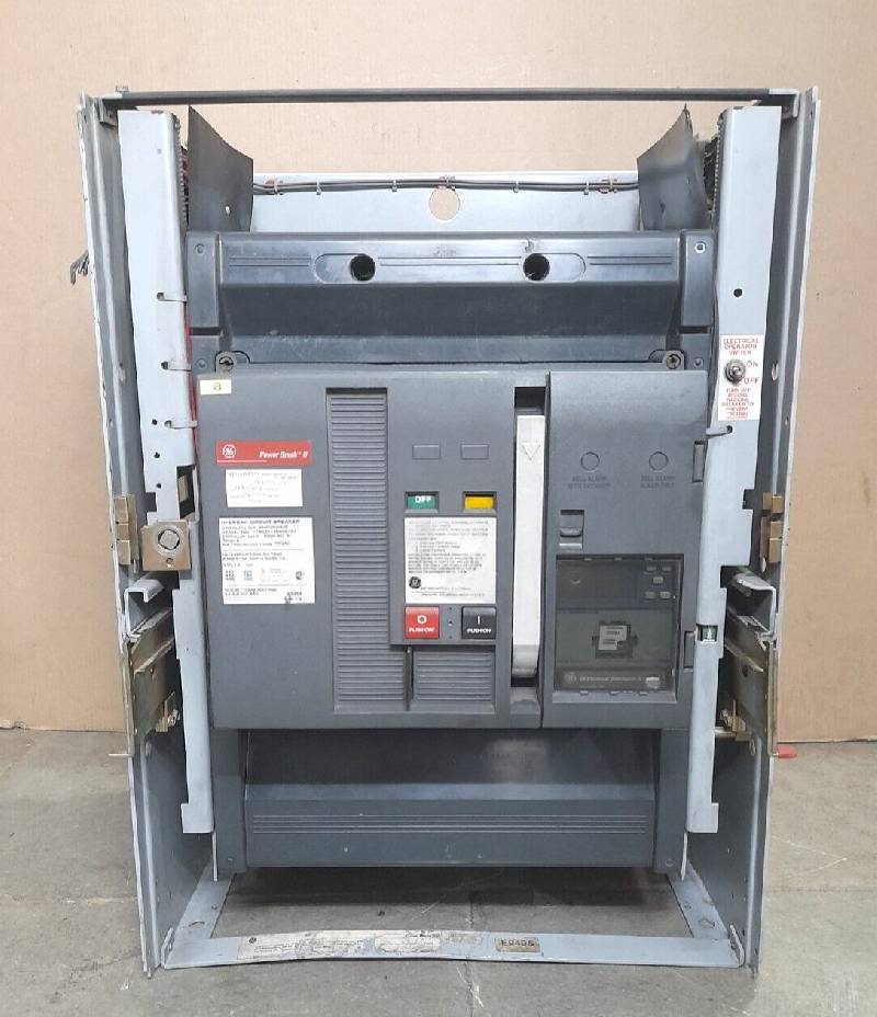 GE SHD25D325 Circuit Breaker 2500A Frame Rating & 2000A Trip Unit & SPUV024DC