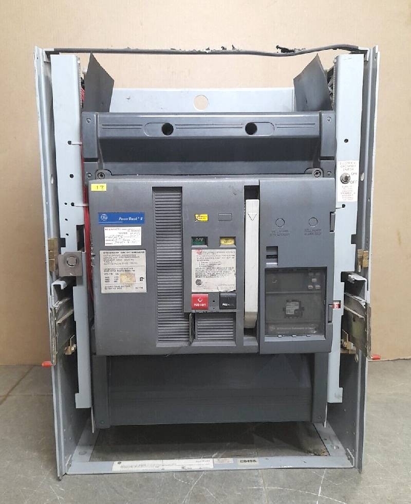 GE SSD25D325 STD Break Circuit Breaker 2500A Frame Rating & 2500A Trip Unit