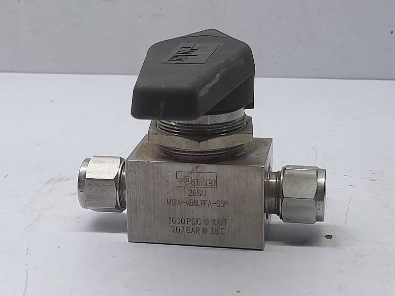 Parker M12A-MB8LPFA-SSP Ball Valve 