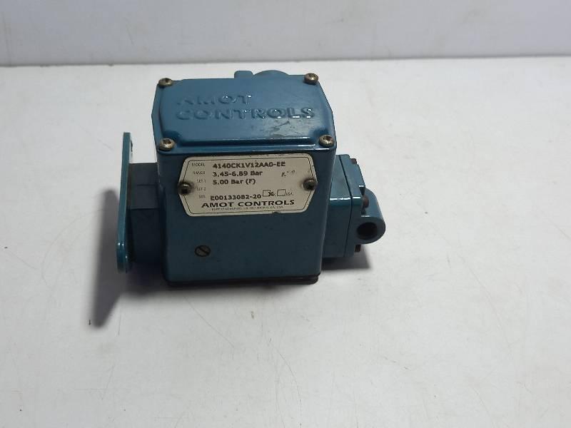 Amot Controls 4140CK1V12AA0-EE Pressure Switch Range 3.45-6.89 Bar Set 15.00 Bar