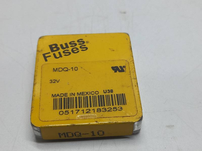 Buss MDQ-10 Fuse 32V MDQ10 - 5PCS/Box