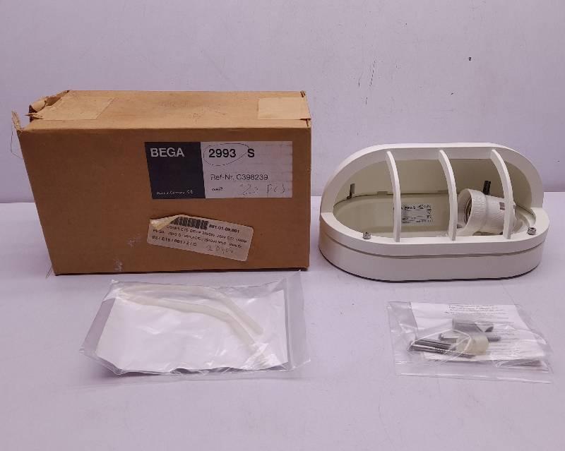 Bega 2993 S White Lamp Complete C398239 2993S