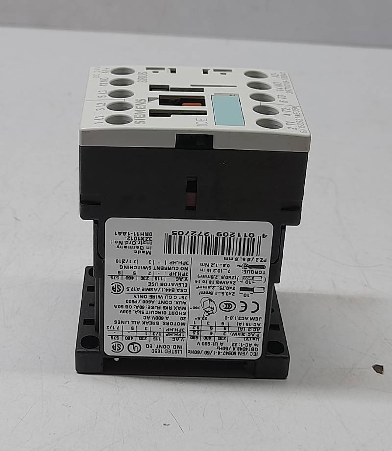 Siemens 3RT1016-1BB41 Contactor 24VDC