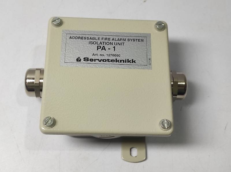 Servoteknikk PA-1 Isolation Unit 1270060 Addressable Fire Alarm System