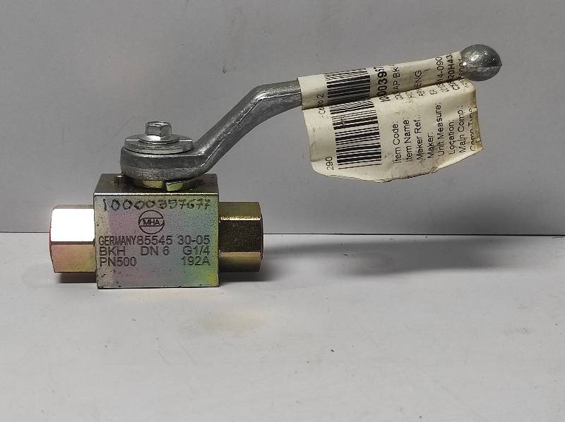 MHA BKH DN 6 G1/4 PN500 192A Ball Valve