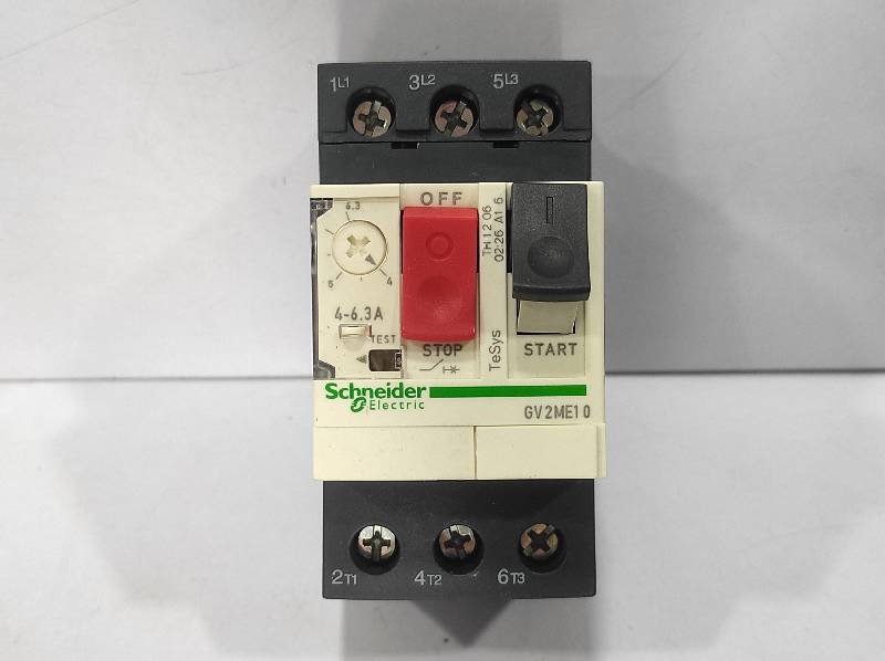 Schneider GV2 ME10 Motor Circuit Breaker 4-6.3A