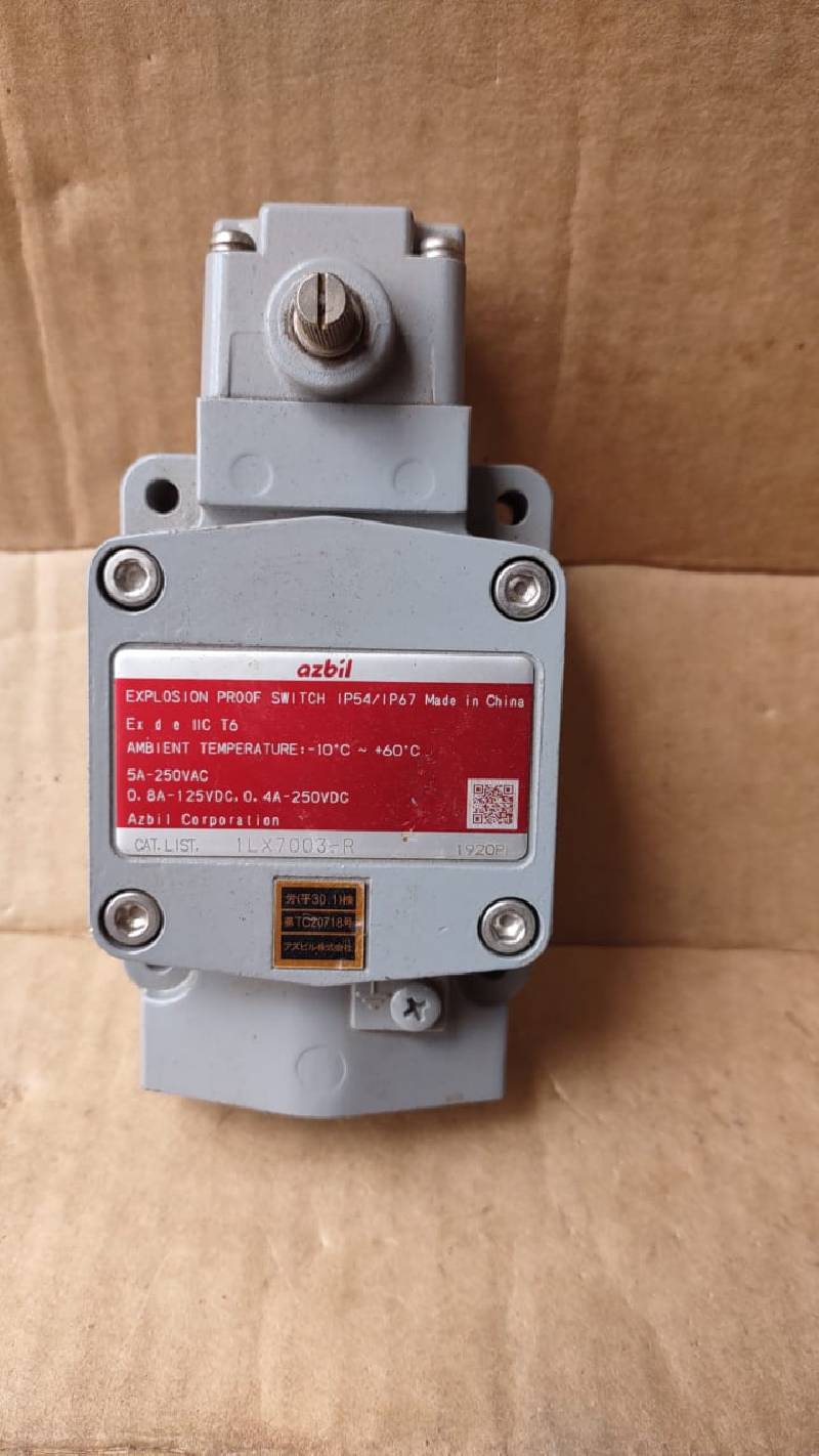 Azbil 1LX7003-R Explosion Proof Switch 1LX7003R