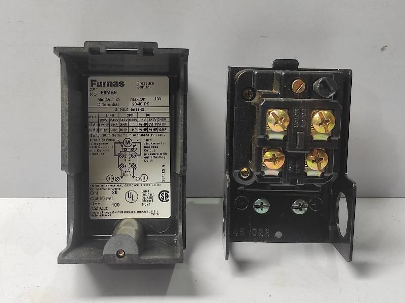 Furnas 69MB6 Pressure Switch Ser A