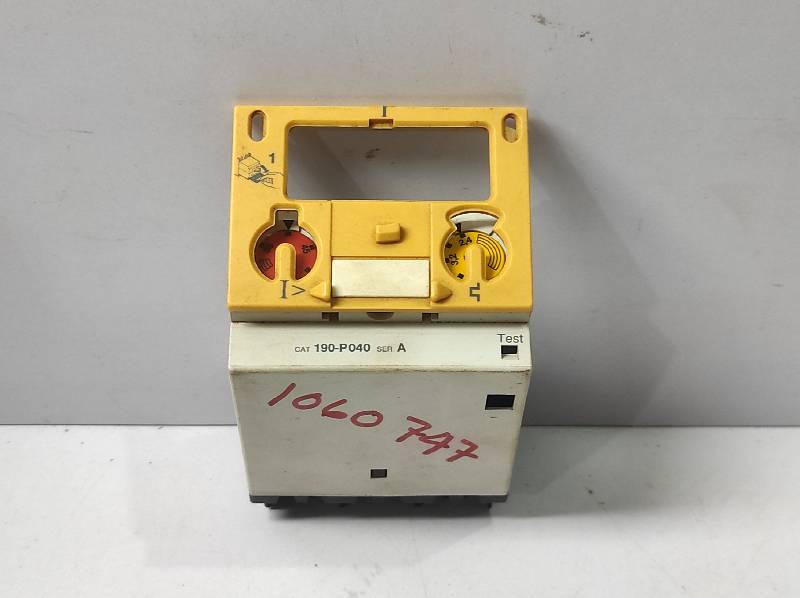 Allen Bradley 190-P040 Ser A Motor Protection Trip Block