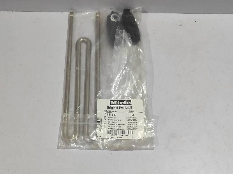 Miele 3 051 039 Heater Element 2.65kW 230V