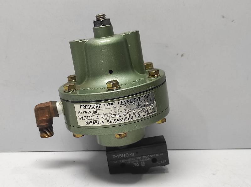 Nakakita Pressure Type Level Switch 0.14 kg/cm2