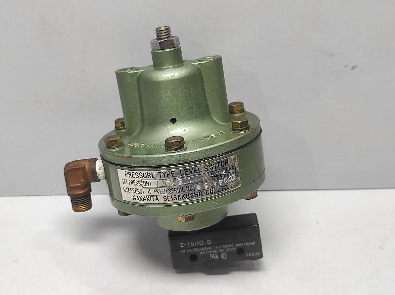 Nakakita Pressure Type Level Switch 0.31 kg/cm2