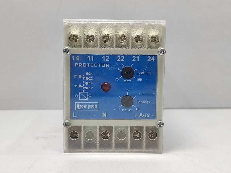 Crompton 252-PVZW-ZKBX-C6-EA-T1-BF Time Delay Relay