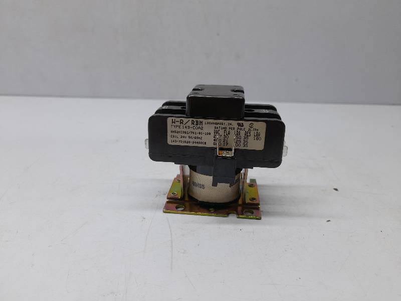 Carrier HN52KC051 Contactor Coil 24V 50/60Hz W-R/RBM 143-C0A2