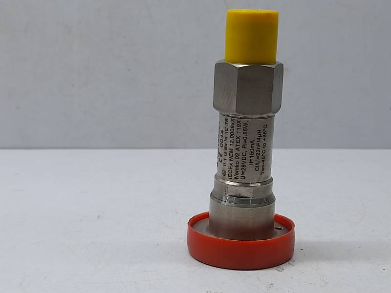 Kongsberg GT403A0C2.5N Pressure Transmitter Ui: 28VDC Pi: 0.85W Ii: 150mA