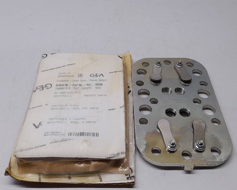 GEA 08198 Bock Compressors Set Valve Plate AM/F/FK3-4