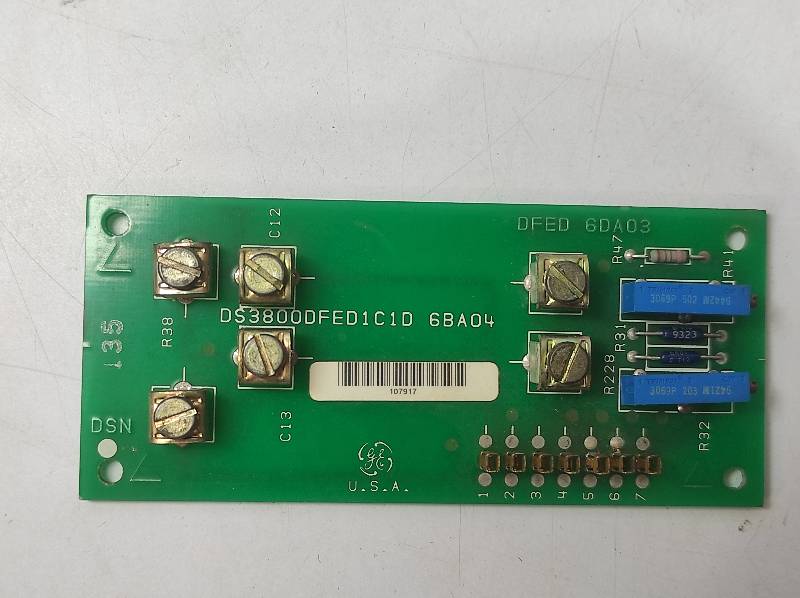 GE DS3800DFED1C1D 6BA04 PCB