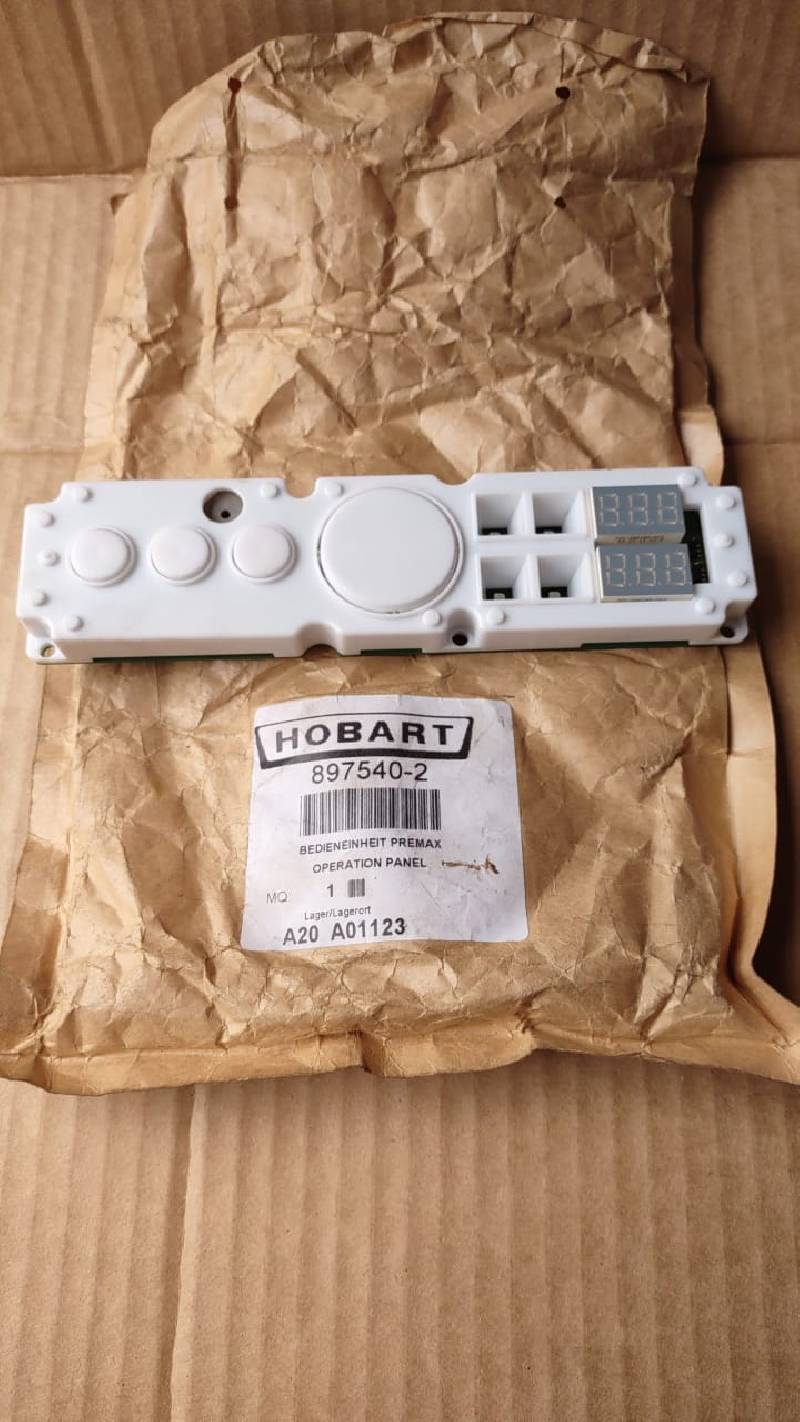 Hobart 897540-2 Control Unit Premax Operation Panel