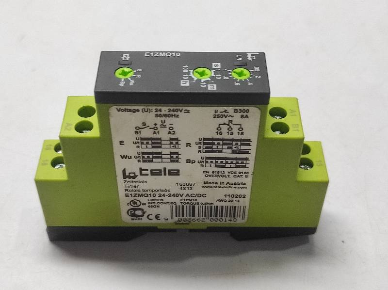 Tele E1ZMQ10 24-240V AC/DC Timer