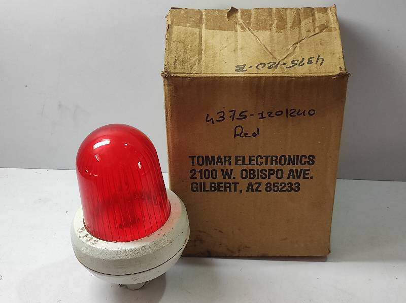 Tomar 4375-120/240 Strobe Light Red