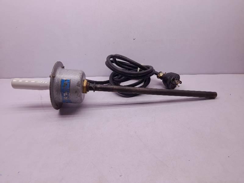 NTD Nihon Tokushu Denki 0404028 Bolt Heater 115V 1.1kW 1? Marks 04 Dia 18 Heat L. 0.28M